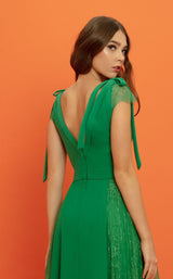 6 of 6 Beside Couture ED1687LD Dress Green