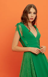 5 of 6 Beside Couture ED1687LD Dress Green