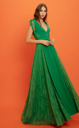 2 of 6 Beside Couture ED1687LD Dress Green