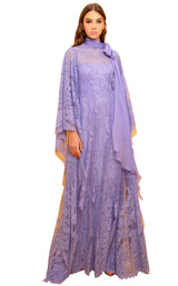 1 of 4 Beside Couture ED1688LD Dress Lavender