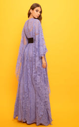 2 of 4 Beside Couture ED1688LDBELT Dress Lavender