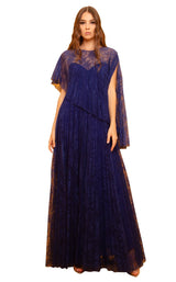 1 of 4 Edition Gemy Maalouf ED1690LD Dress Navy-Blue