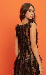 4 of 4 Edition Gemy Maalouf ED1691LD Dress Black