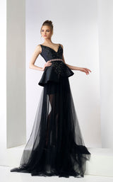 1 of 2 Gatti Nolli Couture ED4615 Dress Black