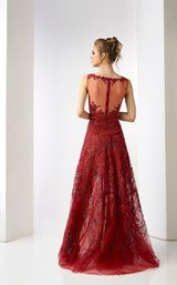 2 of 2 Gatti Nolli Couture ED4644ED4645 Dress Wine