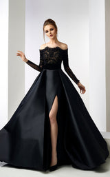 1 of 2 Gatti Nolli Couture ED4711 Dress Black