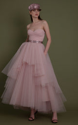 1 of 2 Edition Gemy Maalouf EDFW231760MD Dress Pink