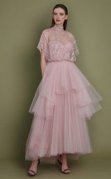 1 of 2 Edition Gemy Maalouf EDFW231762MDT Dress Pink