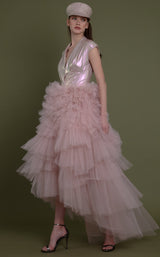 1 of 2 Edition Gemy Maalouf EDFW231763MD Dress Pink