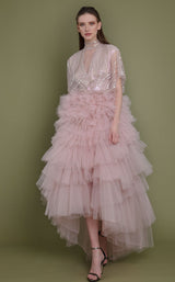 1 of 2 Edition Gemy Maalouf EDFW231764MDT Dress Pink