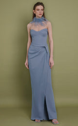 1 of 2 Edition Gemy Maalouf EDFW231775LD Dress Blue