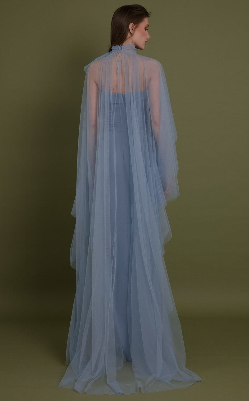sachin and babi light blue dress Rent gemy maalouf Dresses, Bags & Accessories