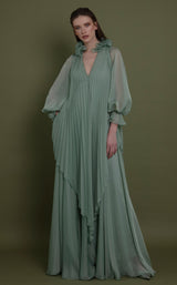1 of 4 Edition Gemy Maalouf EDFW231783LD Dress Green