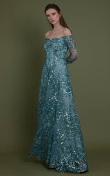 1 of 2 Edition Gemy Maalouf EDFW231784LD Dress Green