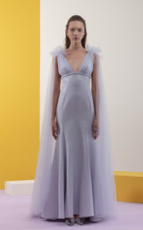 1 of 2 Edition Gemy Maalouf EDSS221735LD Dress Purple