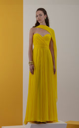 1 of 2 Edition Gemy Maalouf EDSS221741LD Dress Yellow