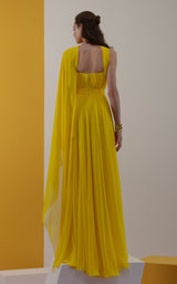 2 of 2 Edition Gemy Maalouf EDSS221741LD Dress Yellow