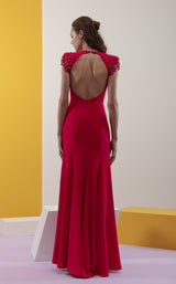 2 of 2 Edition Gemy Maalouf EDSS221748LD Dress Pink