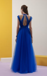 2 of 3 Edition Gemy Maalouf EDSS221749LD Dress Blue