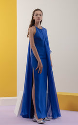 2 of 3 Edition Gemy Maalouf EDSS221750LD Dress Blue