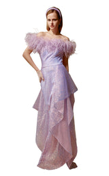 1 of 4 Beside Couture ED1617 Dress Lilac