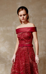 3 of 4 Beside Couture ED1624 Dress Wine
