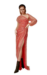 1 of 4 Beside Couture ED1625 Dress Red