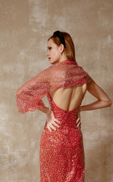 4 of 4 Beside Couture ED1625 Dress Red