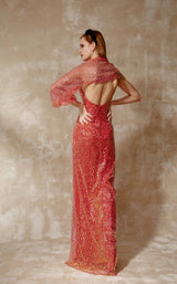 2 of 4 Beside Couture ED1625 Dress Red