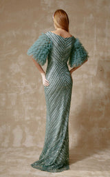 2 of 4 Edition Gemy Maalouf ED1629 Dress Teal