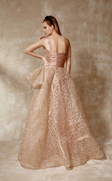 2 of 4 Beside Couture ED1635 Dress Gold