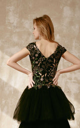 4 of 4 Beside Couture ED1636 Dress Black