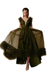 1 of 4 Beside Couture ED1639 Dress Olive
