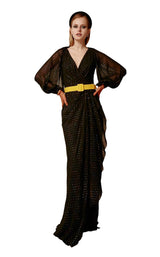 1 of 4 Edition Gemy Maalouf ED1642 Dress Black
