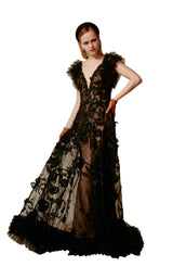 1 of 4 Beside Couture ED1662 Dress Black