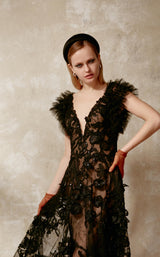 3 of 4 Beside Couture ED1662 Dress Black