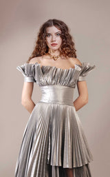 3 of 4 Beside Couture ED1665 Dress Silver