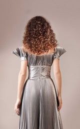 4 of 4 Beside Couture ED1665 Dress Silver