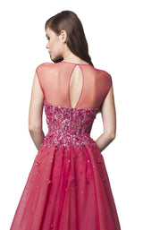 4 of 4 Revive by Tony Ward Elly Dress Fuchsia