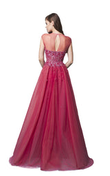 2 of 4 Revive by Tony Ward Elly Dress Fuchsia