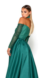 5 of 7 Portia and Scarlett Emerald Gown Emerald