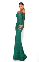 3 of 7 Portia and Scarlett Emerald Gown Emerald