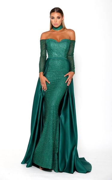 Portia and Scarlett Emerald Gown Sale