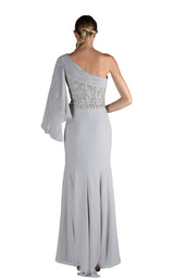 2 of 4 Revive by Tony Ward Erica Dress Light-Grey