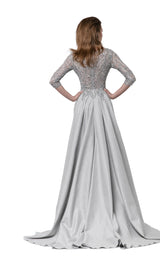 2 of 4 Revive by Tony Ward Esther Dress Light-Grey