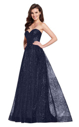 3 of 20 Ellie Wilde EW119002 Navy Blue