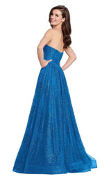 7 of 20 Ellie Wilde EW119002 Ocean Blue