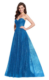 2 of 20 Ellie Wilde EW119002 Ocean Blue
