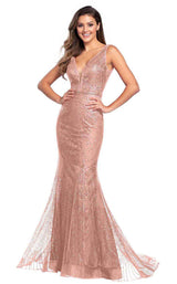 1 of 20 Ellie Wilde EW119004 Rose Gold