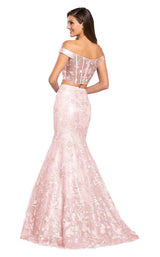 8 of 16 Ellie Wilde EW119006 Light Coral